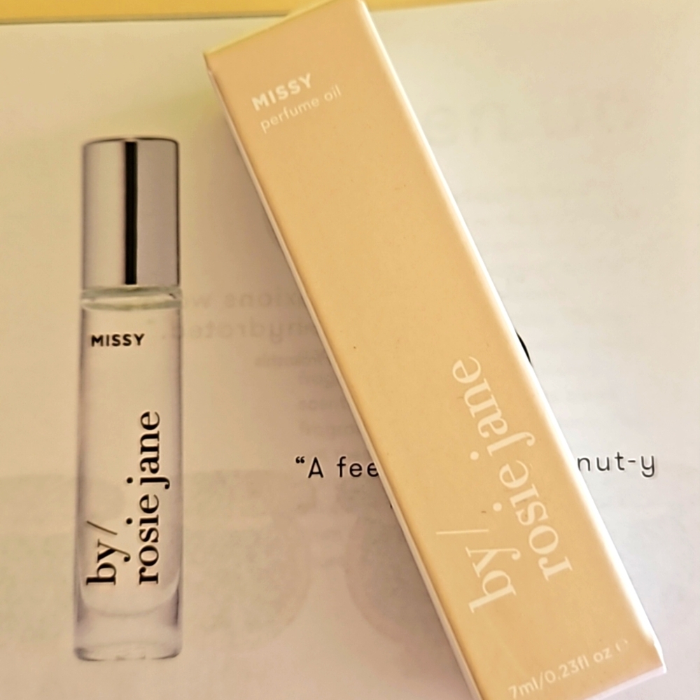 NWT By/Rosie Jane Missy perfume oil 7ml vegan & Cruelty Free